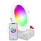 Luxrite 6 Inch Smart LED Recessed Light RGBW Wifi App and Voice Control 13W 1000LM No Hub Required LR22745-1PK - alternate 1